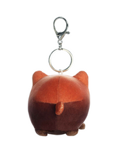 Load image into Gallery viewer, Mini Meowchi Keychain Plush - Catpuccino