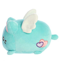 Load image into Gallery viewer, Mint Candy Heart Meowchi Plush 7&quot;
