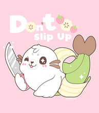 Load image into Gallery viewer, 'Don't Slip Up!!' Banana Seal Tee - Fitted