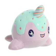 Load image into Gallery viewer, Pastel Lollipop Nomwhal Plush 7&quot;

