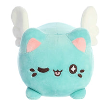 Load image into Gallery viewer, Mint Hearts Winged Meowchi 7&quot;
