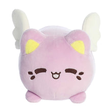 Load image into Gallery viewer, Lavender Hearts Winged Meowchi 7&quot;

