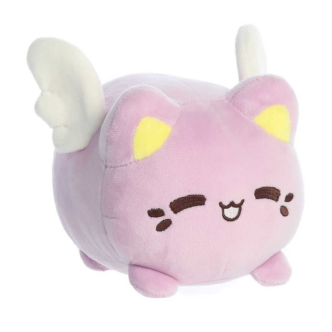 Lavender Hearts Winged Meowchi 7