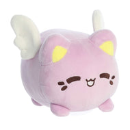 Lavender Hearts Winged Meowchi 7