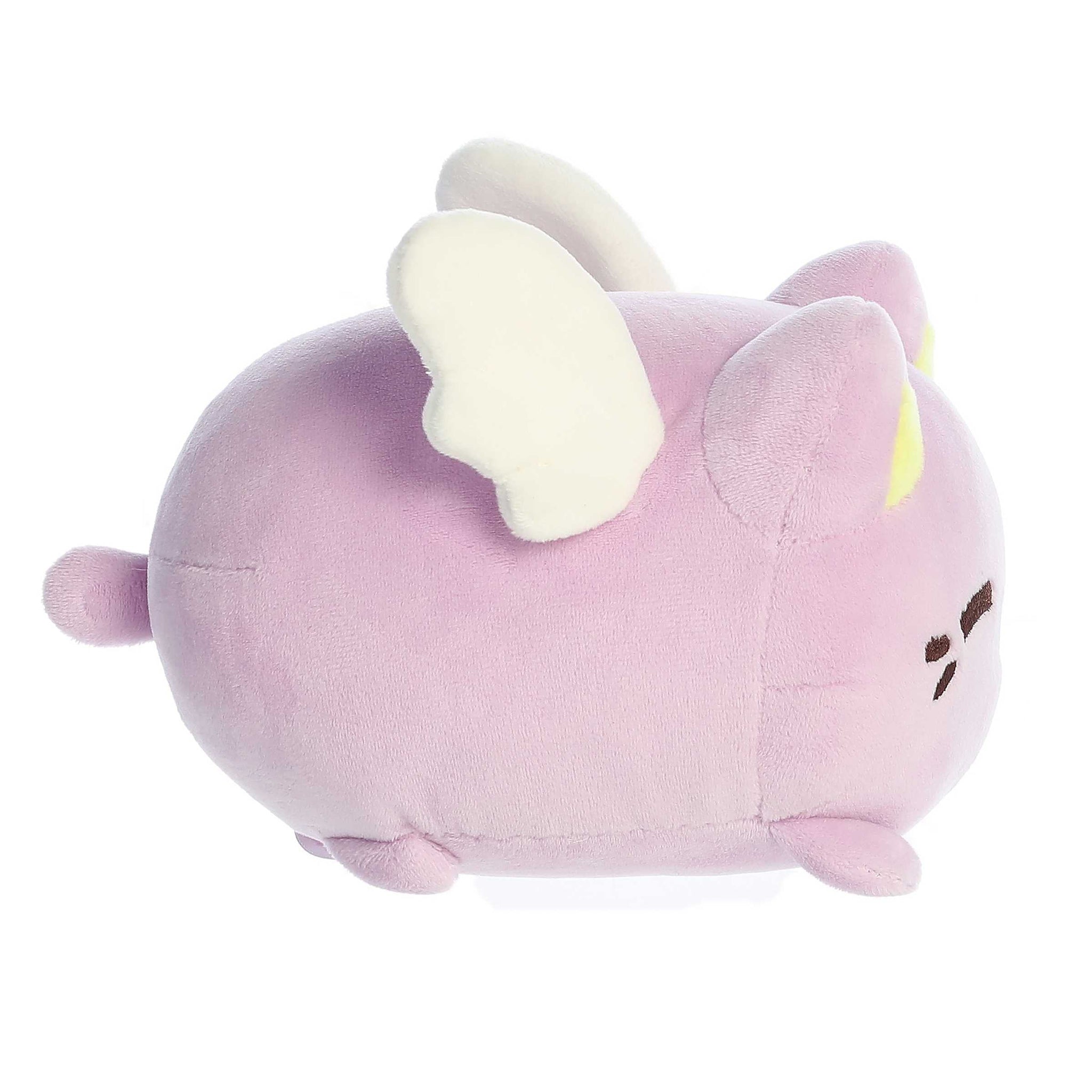 Lavender Hearts Winged Meowchi 7