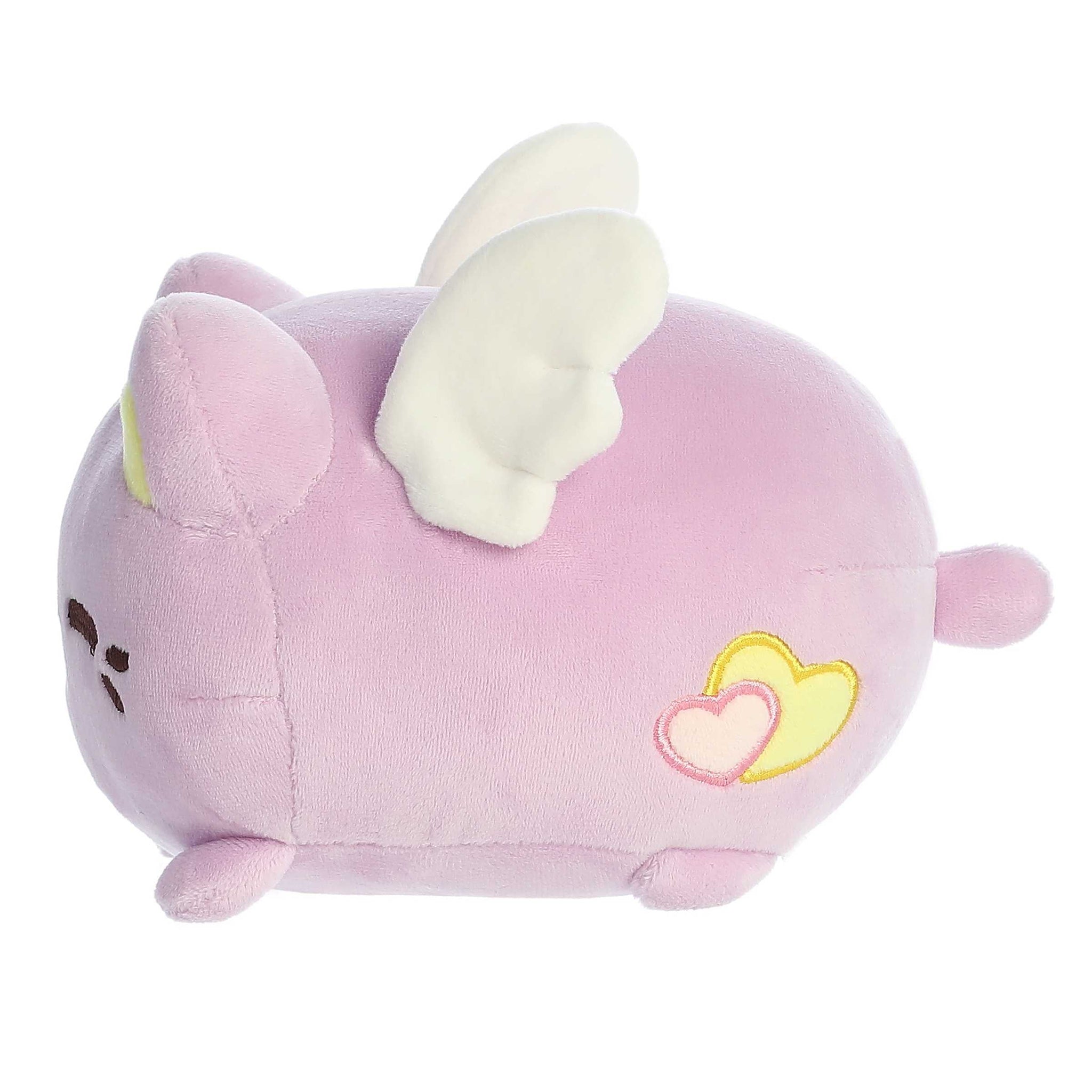 Lavender Hearts Winged Meowchi 7