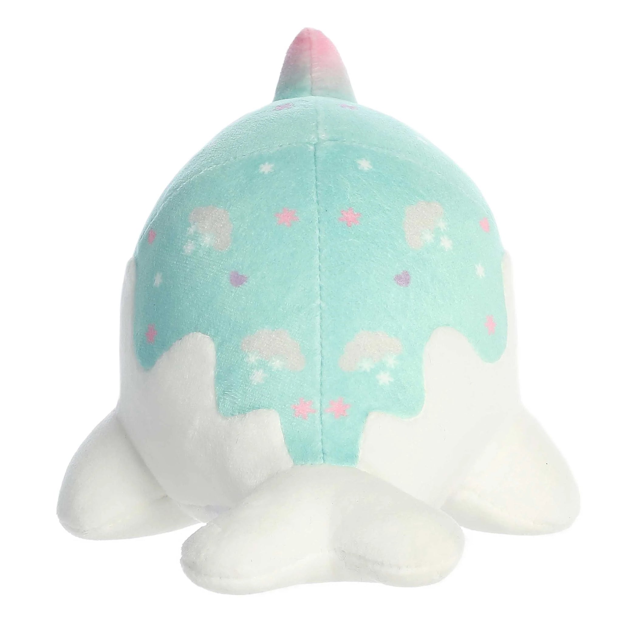 Snowfall Nomwhal Plush | Holiday 2024 – Tasty Peach Studios