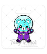 Spaceman Aoikuma Kofi Pin Club Enamel Pin