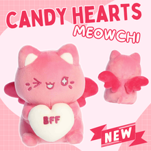Load image into Gallery viewer, 'BFF' Candy Heart Meowchi 7"
