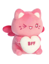 Load image into Gallery viewer, 'BFF' Candy Heart Meowchi 7"
