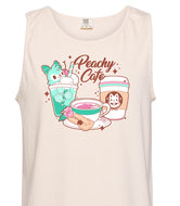 'Peachy Cafe' Tank