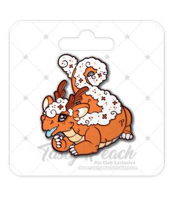 Chai Tea Full Dragon Kofi Pin Club Enamel Pin