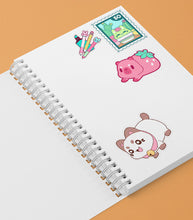 Load image into Gallery viewer, &#39;Pumpkin Forest&#39; Reusable Sticker Book

