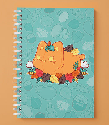 'Pumpkin Forest' Reusable Sticker Book