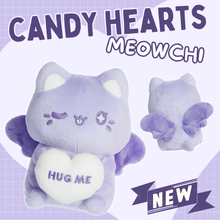 Load image into Gallery viewer, 'Hug Me' Candy Heart Meowchi 7"

