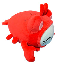 Load image into Gallery viewer, Lobster Kigu Meowchi Plush 7&quot;
