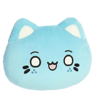 Load image into Gallery viewer, Marble Soda Meowchi Face Pillow 12&quot;
