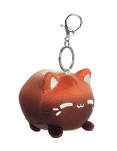 Load image into Gallery viewer, Mini Meowchi Keychain Plush - Catpuccino

