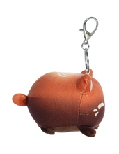Load image into Gallery viewer, Mini Meowchi Keychain Plush - Catpuccino
