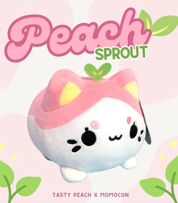 Peach Sprout Meowchi Plush 7