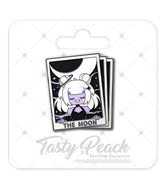 The Moon Tarot Card Kofi Pin Club Enamel Pin