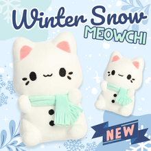 Load image into Gallery viewer, Winter Snow Meowchi 7&quot;
