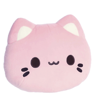 Strawberry Meowchi Face Pillow 12"