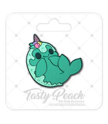 Spring Tulip Nomwhal Kofi Pin Club Enamel Pin