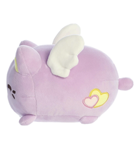 Load image into Gallery viewer, Lavender Candy Heart Meowchi Plush 7&quot;
