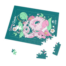 Load image into Gallery viewer, &#39;Blooming Tea&#39; Sakura Sencha Dragon Jigsaw Puzzle - 110 - Piece
