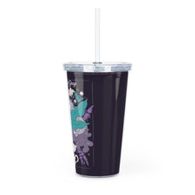 Load image into Gallery viewer, &#39;Blooming Tea&#39; Lavender Earl Grey Dragon Tumbler w/ Straw
