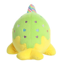 Load image into Gallery viewer, Neon Lollipop Nomwhal Plush 7&quot;

