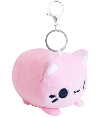 Mini Meowchi Keychain Plush - Strawberry