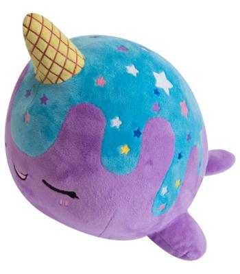 kawaii narwhal plush